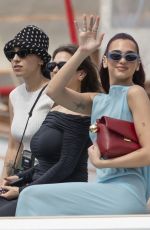 DUA LIPA Out at Marina Grande Peer in Capri 06/10/2024