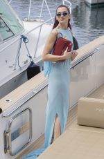 DUA LIPA Out at Marina Grande Peer in Capri 06/10/2024