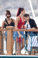 DUA LIPA Out for Lunch in Nerano 06/11/2024