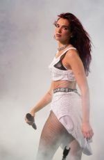 DUA LIPA Performs at Glastonbury Festival 06/28/2024
