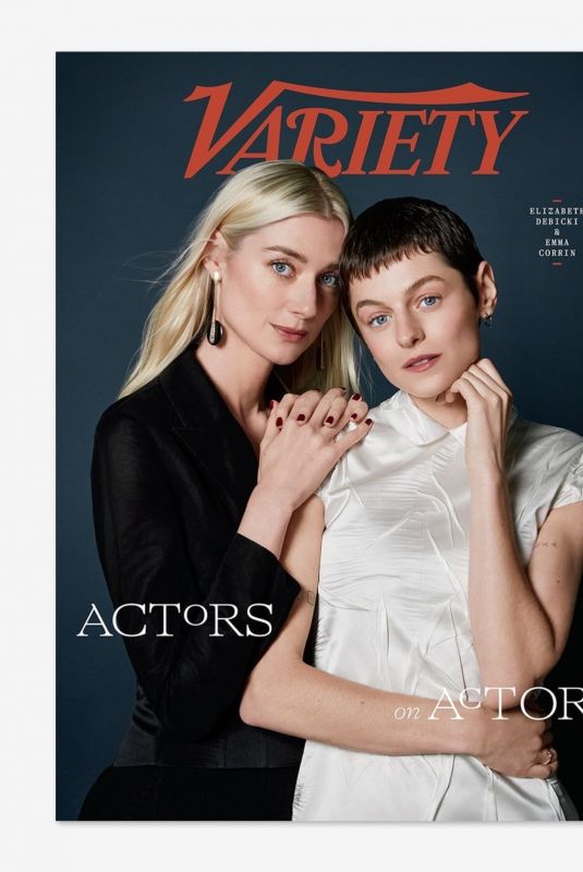 ELIZABETH DEBICKI and EMMA CORRIN in Variety Magazine - Actors on Actors Issue, June 2024
