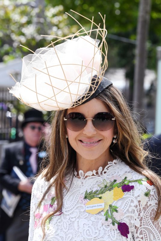 ELIZABETH HURLEY at Royal Ascot 06/20/2024
