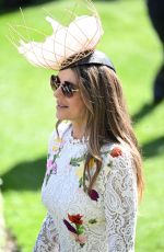 ELIZABETH HURLEY at Royal Ascot in Ascot 06/19/2024