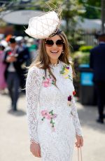 ELIZABETH HURLEY at Royal Ascot in Ascot 06/19/2024