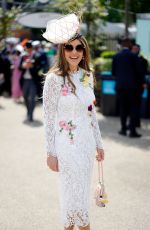 ELIZABETH HURLEY at Royal Ascot in Ascot 06/19/2024