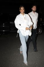 ELLA BALINSKA Arrives at Costes Hotel in Paris 06/25/2024
