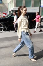ELLA HUNT Out and About in New York 06/18/2024