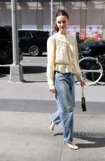 ELLA HUNT Out and About in New York 06/18/2024