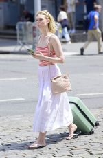 ELLE FANNING Out and About in New York 06/04/2024