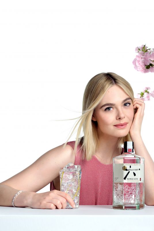 ELLE FANNING - Roku Gin Campaign, June 2024