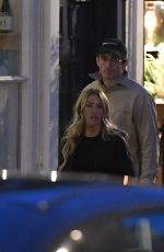 ELLIE GOULDING and Caspar Jopling Out for Dinner in Notting Hill 06/30/2024