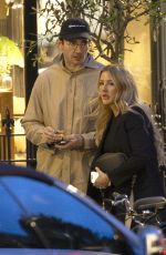 ELLIE GOULDING and Caspar Jopling Out for Dinner in Notting Hill 06/30/2024