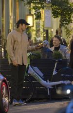 ELLIE GOULDING and Caspar Jopling Out for Dinner in Notting Hill 06/30/2024