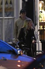 ELLIE GOULDING and Caspar Jopling Out for Dinner in Notting Hill 06/30/2024