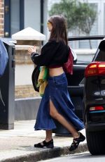 EMILY RATAJKOWSKI Arrives at River Cafe in Hammersmith in London 06/05/2024