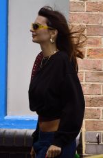 EMILY RATAJKOWSKI Arrives at River Cafe in Hammersmith in London 06/05/2024