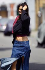 EMILY RATAJKOWSKI Arrives at River Cafe in Hammersmith in London 06/05/2024