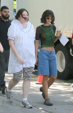 EMILY RATAJKOWSKI on the Set of Netflix Series Too Much in New York 06/03/2024
