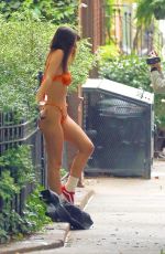 EMILY RATAJKOWSKI Poses for a Bikini Photoshoot in New York 05/30/2024
