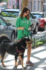 EMILY RATAJKOWSKI Walks Her Dog in New York 06/15/2024
