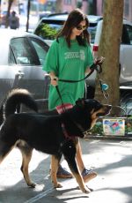 EMILY RATAJKOWSKI Walks Her Dog in New York 06/15/2024