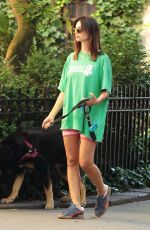 EMILY RATAJKOWSKI Walks Her Dog in New York 06/15/2024