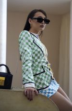 EMMA CHAMBERLAIN at Thom Browne Haute Couture Fall/Winter 2024-2025 Show in Paris 06/24/2024