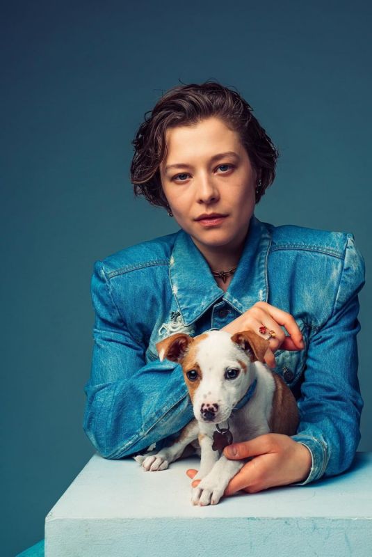 EMMA D’ARCY at a Photoshoot, June 2024