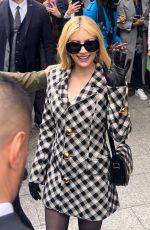 EMMA ROBERTS Leaves Her Hotel in Paris 06/20/2024