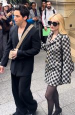 EMMA ROBERTS Leaves Her Hotel in Paris 06/20/2024