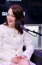 EMMA STONE at SiriusXM