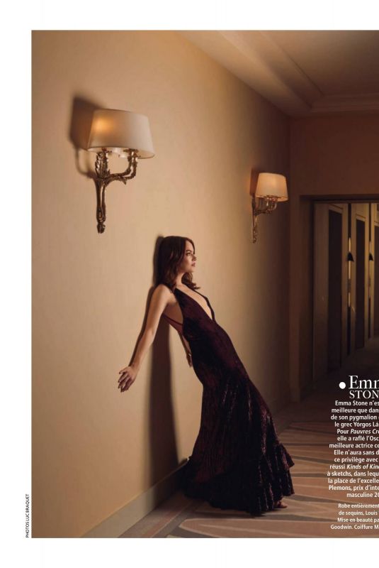EMMA STONE in Madame Figaro, June 2024