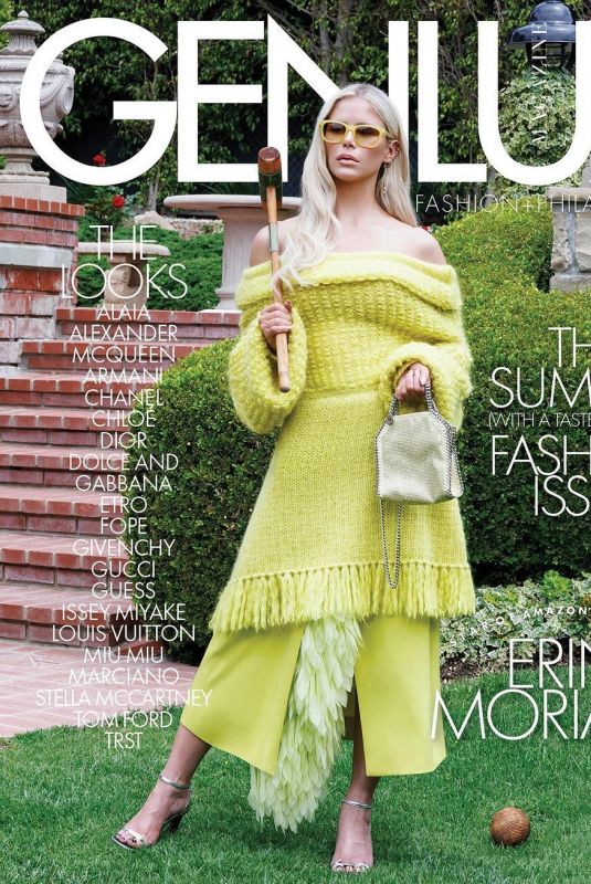 ERIN MORIARTY on the Cover of Genlux Magazine, June 2024