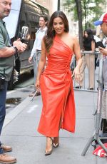 EVA LONGORIA Arrives at Today Show in New York 06/20/2024