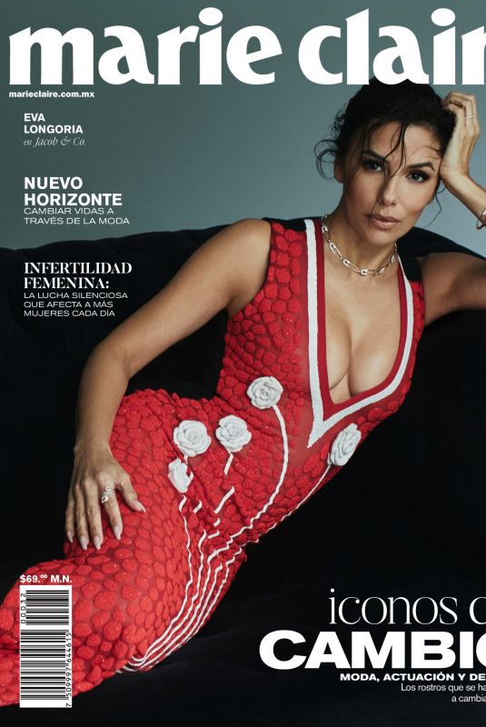 EVA LONGORIA in Marie Claire Mexico, July-August 2024