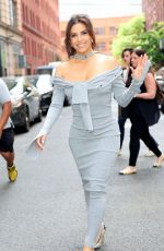 EVA LONGORIA Leaves Interview with Andy Cohen at Bravo Studios 06/20/2024