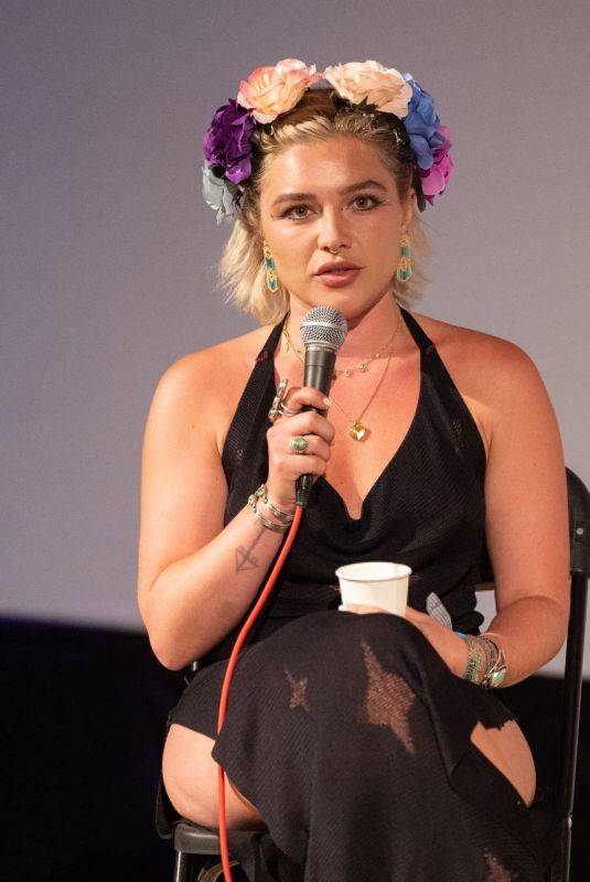 FLORENCE PUGH at The Dune: Part 2 Q&A at Glastonbury Festival 06/28/2024