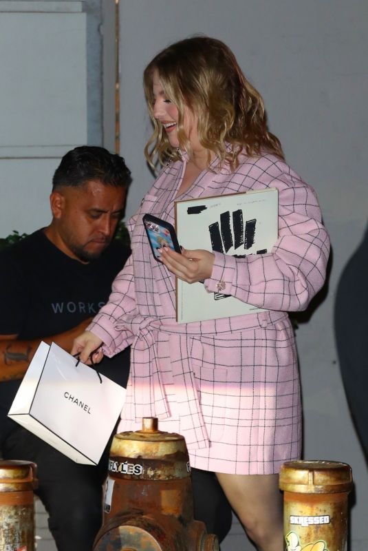 FRANCESCA SCORSESE Arrives at Annual Chanel Tribeca Festival Artists Dinner in New York 06/10/2024
