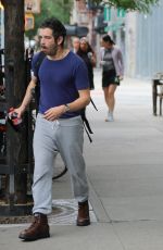 GABBRIETTE BECHTEL and Matty Healy Leaves Bowery Hotel in New York 06/12/2024