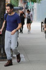 GABBRIETTE BECHTEL and Matty Healy Leaves Bowery Hotel in New York 06/12/2024