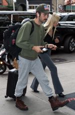 GABBRIETTE BECHTEL and Matty Healy Out in New York 06/11/2024