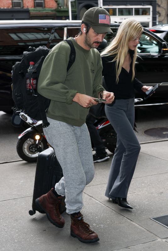 GABBRIETTE BECHTEL and Matty Healy Out in New York 06/11/2024
