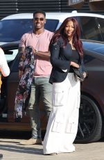 GARCELLLE BEAUVAIS Arrives at Dinner Date at Soho House in Malibu 06/10/2024