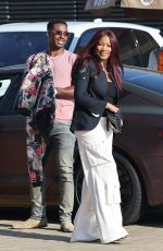 GARCELLLE BEAUVAIS Arrives at Dinner Date at Soho House in Malibu 06/10/2024
