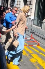 GIGI HADID Arrives at Vogue Event in Paris 06/23/2024