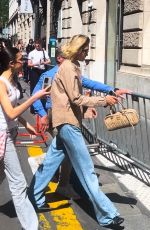 GIGI HADID Arrives at Vogue Event in Paris 06/23/2024