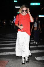 GIGI HADID Out for Dinner at Love Mama in New York 05/30/2024
