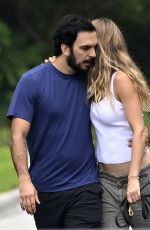 GISELE BUNDCHEN and Joaquim Valente Out in Surfside 06/17/2024