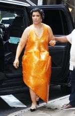 GOLDA ROUSHEVEL Arrives at Good Morning America in New York 06/06/2024