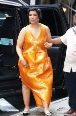 GOLDA ROUSHEVEL Arrives at Good Morning America in New York 06/06/2024